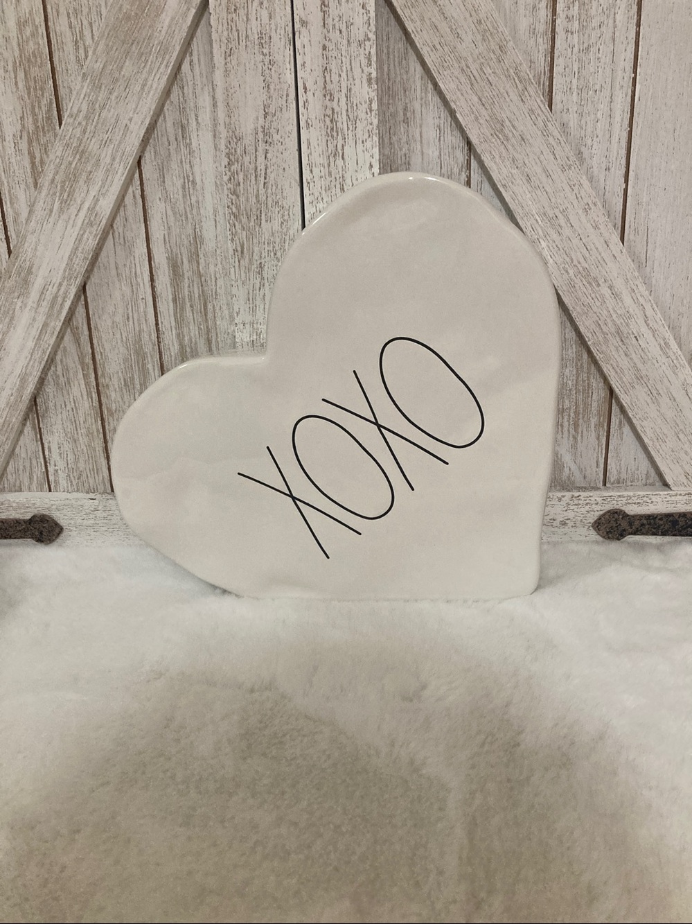 Rae Dunn Xoxo Tabletop Decor